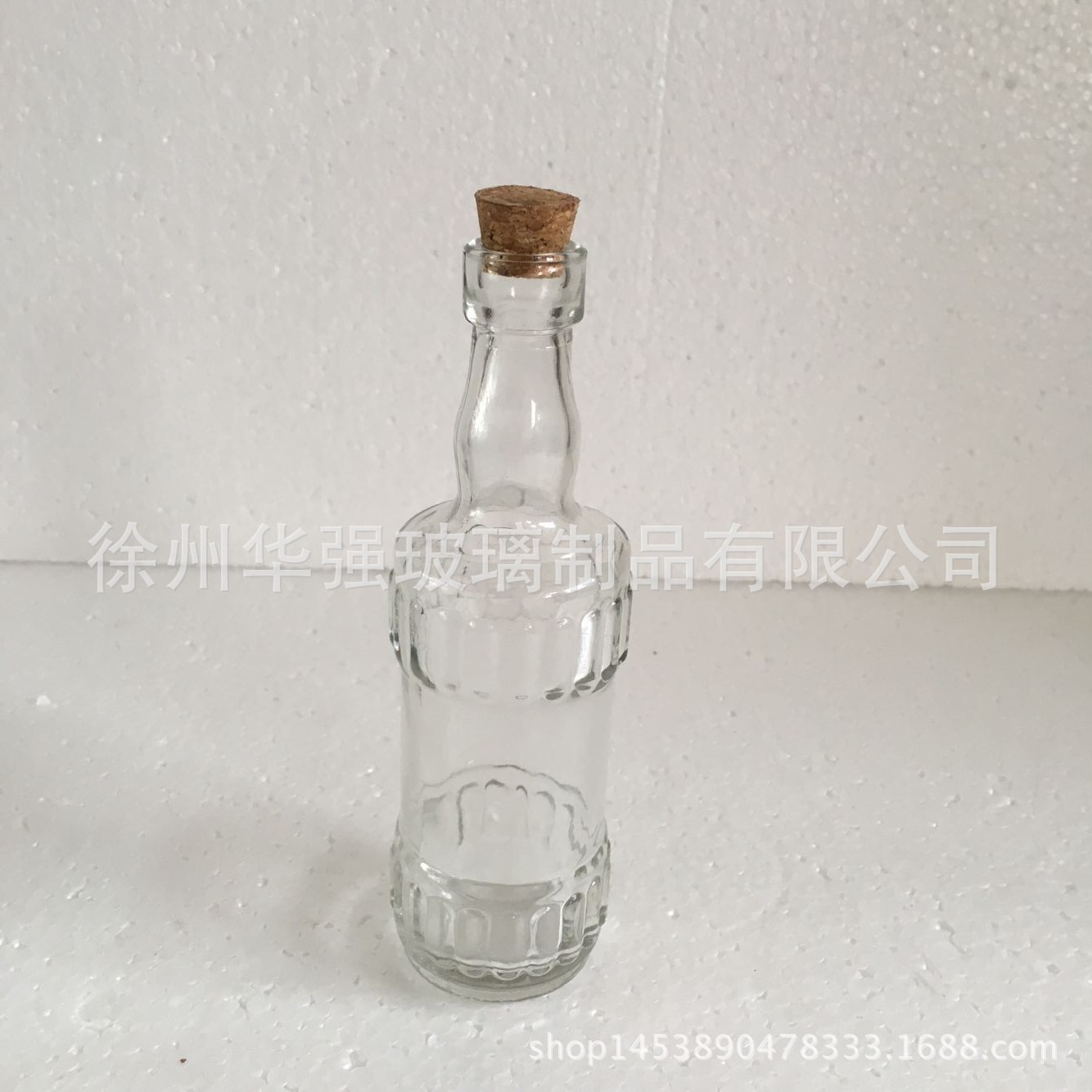 批发圆柱形无脸男许愿瓶 创意木塞玻璃瓶子生日礼物工艺品