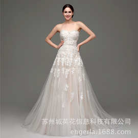Engerla婚纱2016外贸出口新款韩版婚纱大货代理加盟