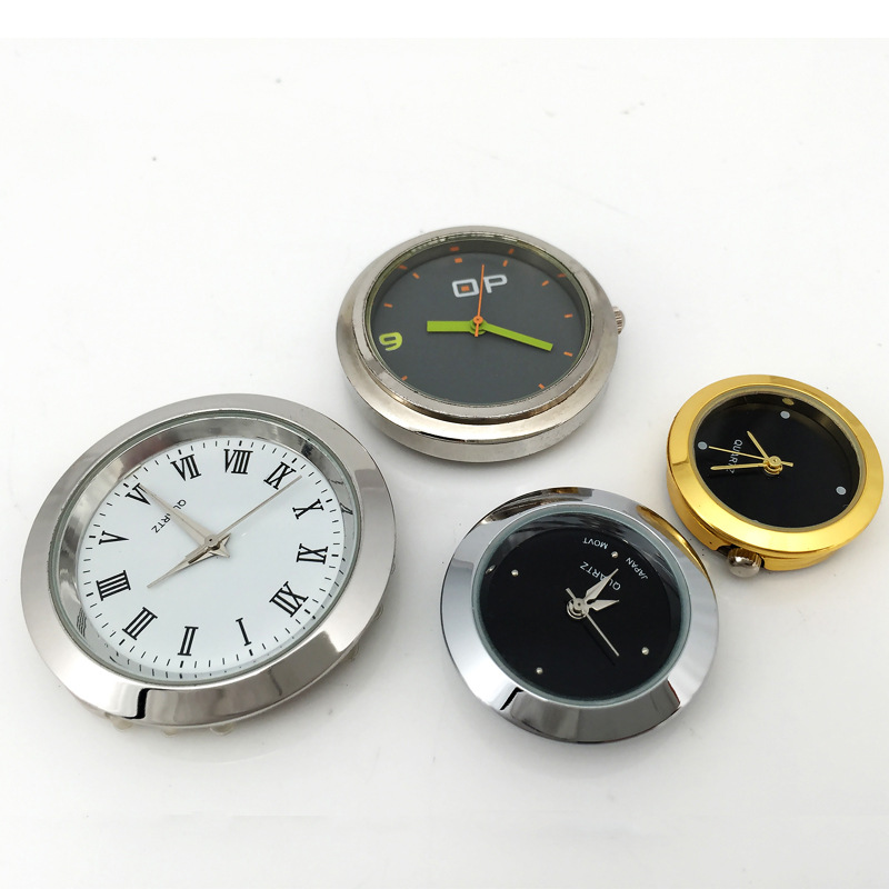 Manufacturers supply crystal technology Table gall Mosaic technology Header Car Clock Table Clock Watch movements