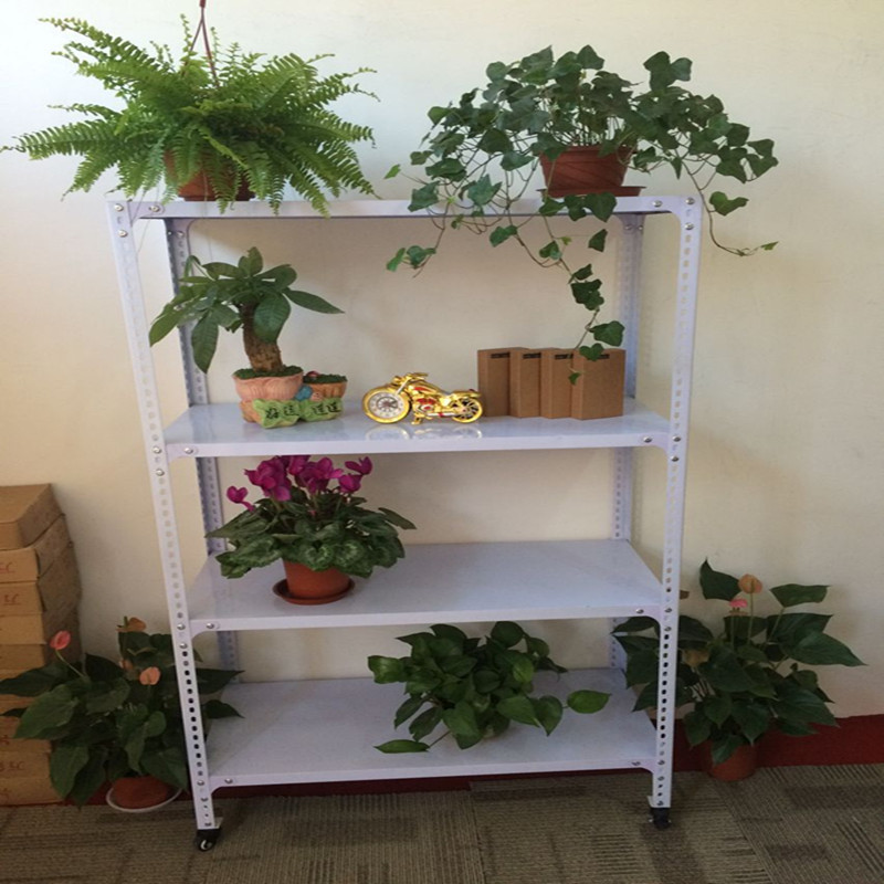 角钢货架家用金属置物架轻型仓储货物小展示架子库房储物仓库铁架