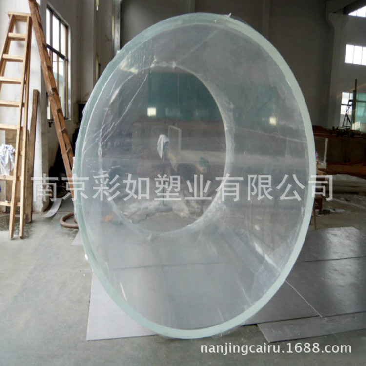 批发鱼缸?有机玻璃圆形 /有机玻璃透明鱼缸 圆柱形鱼缸可定做