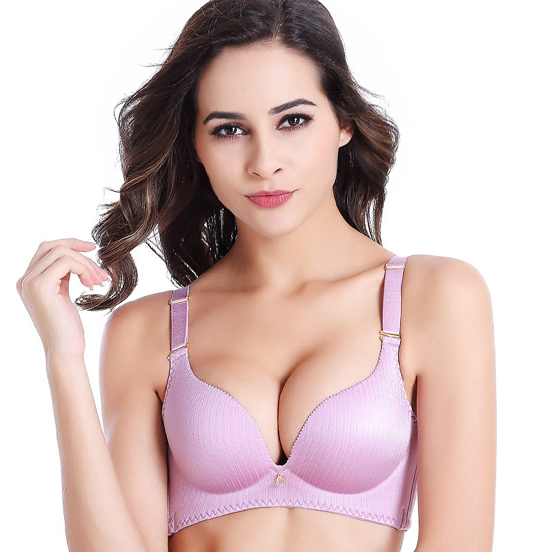 New product simple brushed women's bra,...