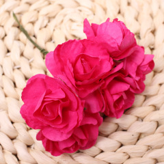 手工DIY材料仿真杜鵑花/玫瑰紙花/花環花環紙花/蛋糕盒裝飾紙