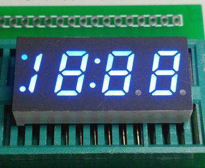 长期生产0.33英寸18：88时钟数码管红色黄色绿色数码管LED数码管