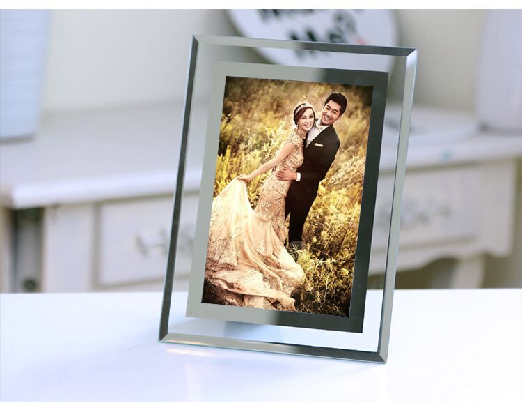 Crystal photo frame creative wedding honor certificate graduation letter of appointment authorization certificate various horizontal and vertical decoration advanced photo frame