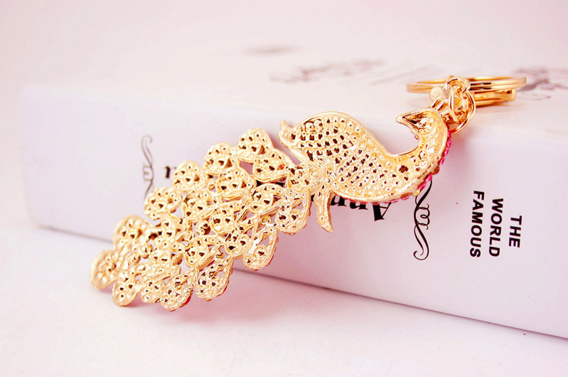 56g Weight Travel Occasion Alloy, Metal Material Animal Pattern Unisex Gender Dark Blue, Lake Blue, Pink, Purple, Blue, Yellow Color Chinese Style Creative Cute Diamond Keychain 21