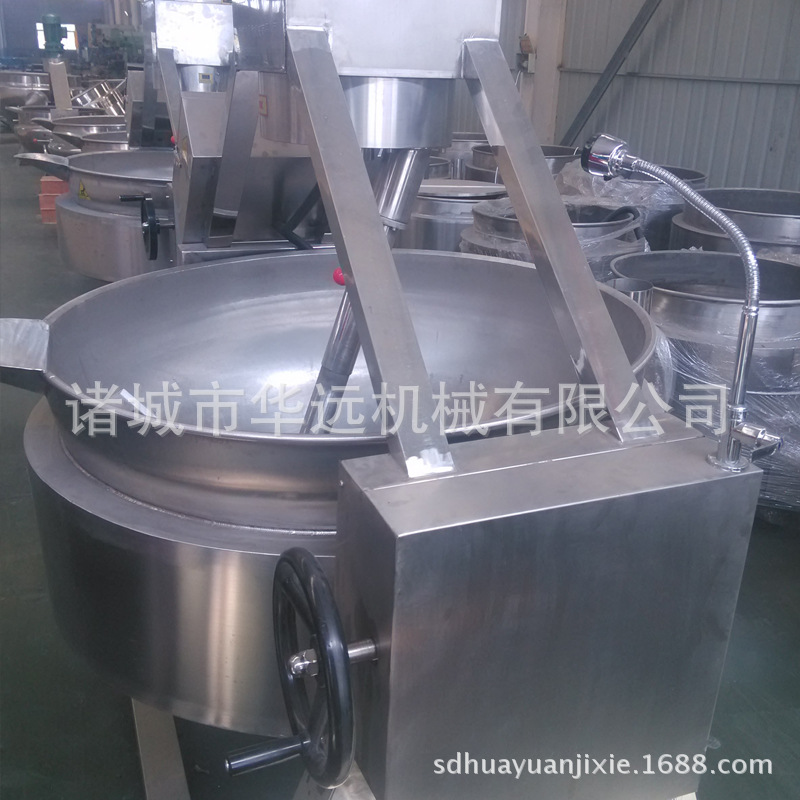 大型行星搅拌夹层锅  可倾式行星搅拌锅  电加热行星搅拌夹层锅