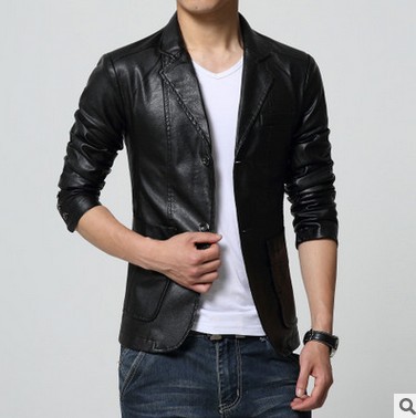 Veste en cuir homme - Ref 3443720 Image 6