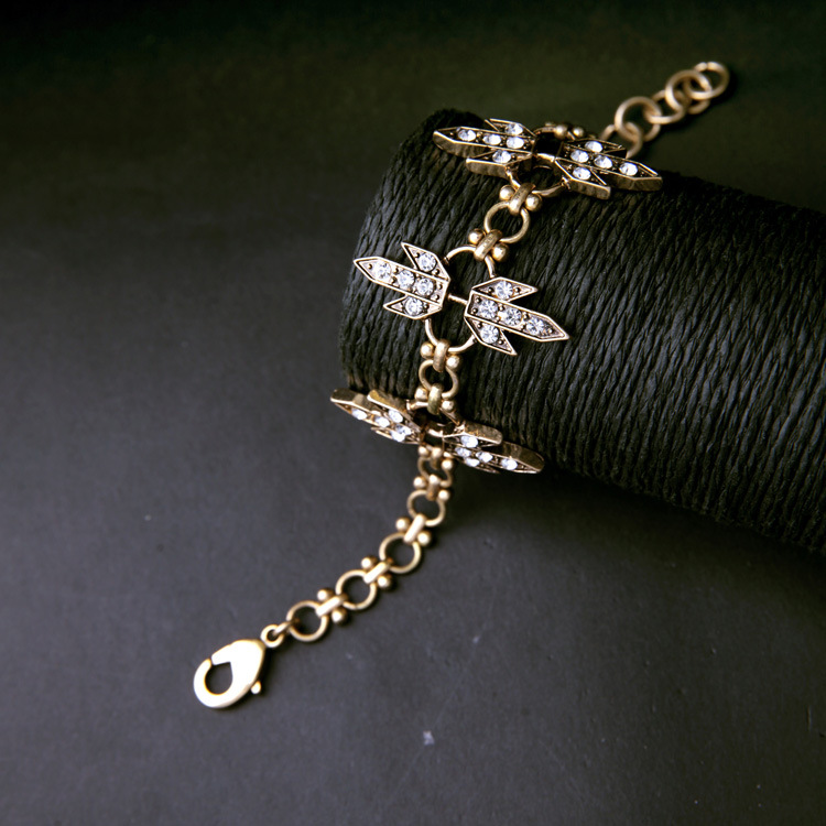 Explosion Jewelry Wholesale Retro Simple Trend Diamond Ladies Bracelet display picture 8