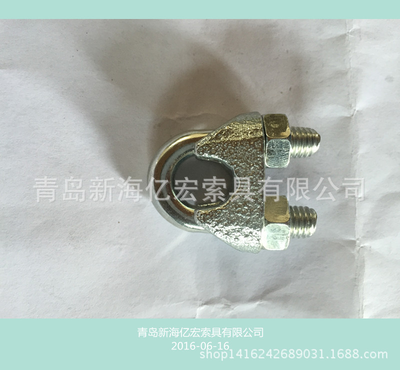 钢丝绳卡头 收紧卡头 DIN741卡头 铸造741卡头