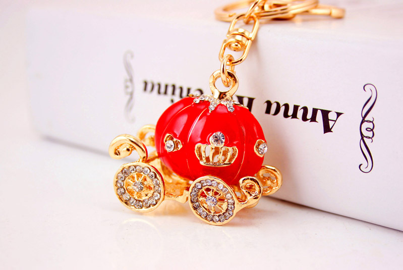 40g Weight Bag Charms Bag Accessories Type Rhinestones Inlay Material Alloy Material Pumpkin Pattern Animal Alloy Metal Valentine'S Day Mother'S Day Unisex 5