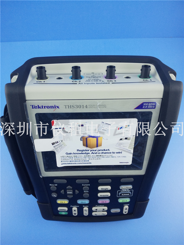销售回收 全新带包装美国泰克Tektronix THS3014 手持式示波器
