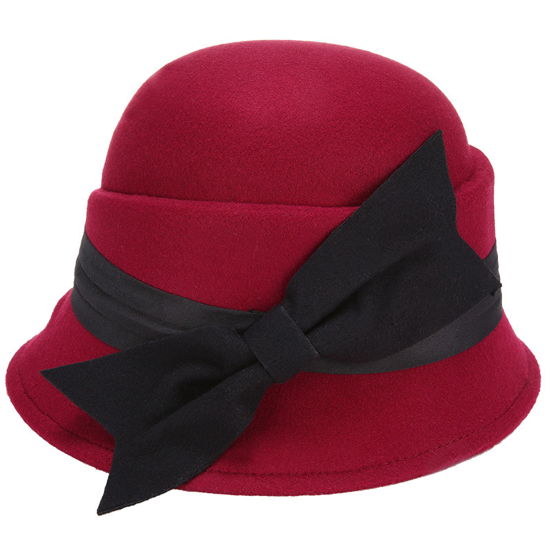 Sombrero de mujer 2020 otoño e invierno nuevo estilo coreano sombrero de lana moda personalizada sombrero de mujer fábrica al por mayor