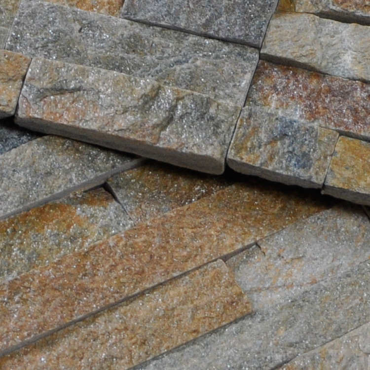 锈石英粘接(胶粘)条型文化石01