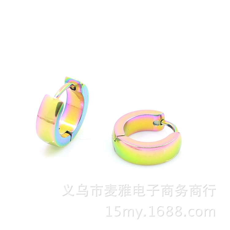 Серьги из нержавеющей стали, клипсы, аксессуар, европейский стиль, оптовая продажа