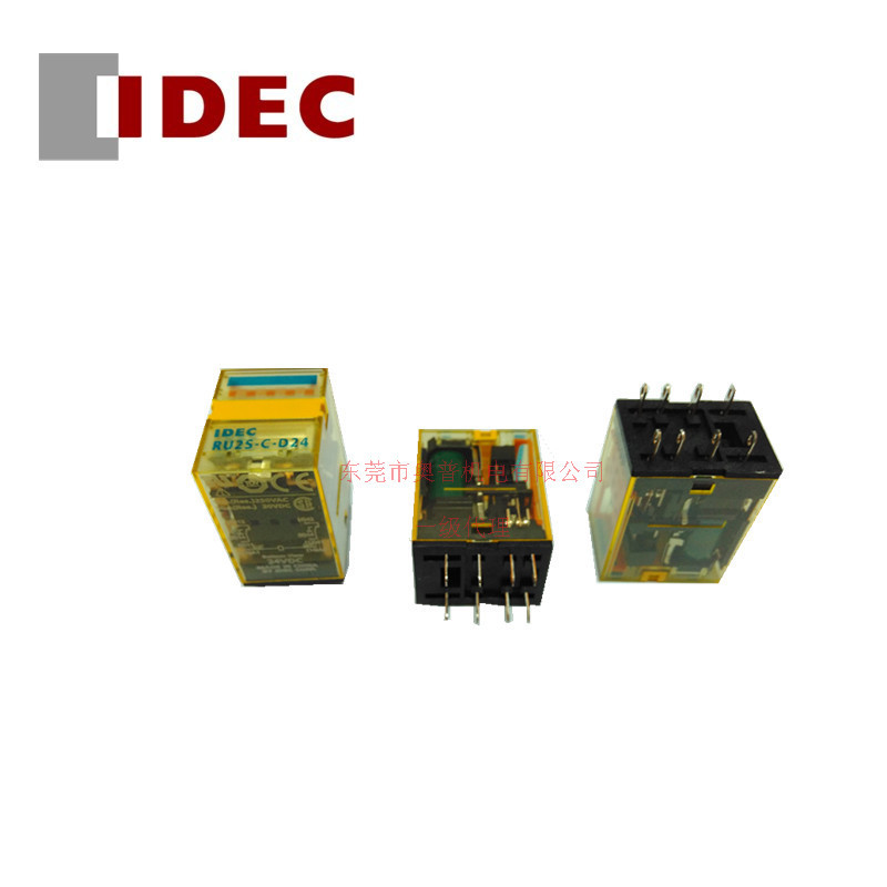 IDEC和泉原装小型中间继电器 RU2S-C-D24 和泉继电器小型原装正品