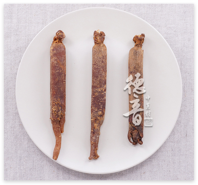 Korean Red Ginseng 6-Year Root Whole Roots Gaoli Shen 500g 16 Roots Jilin Changbai Mountain quality and texture