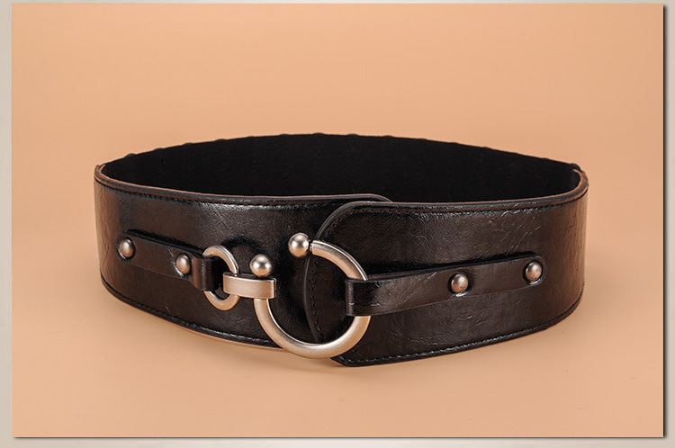 Dames riem breed elastisch veelzijdig tailleband modieus_voghion.com