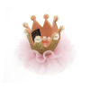 Children's three dimensional shiny hairgrip for princess, European style, 6 colors