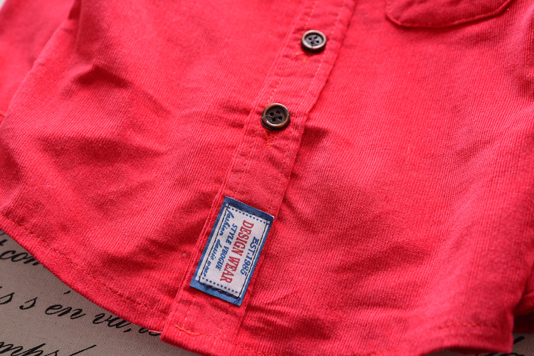 Chemise garcon à manche longue - Ref 2075942 Image 34