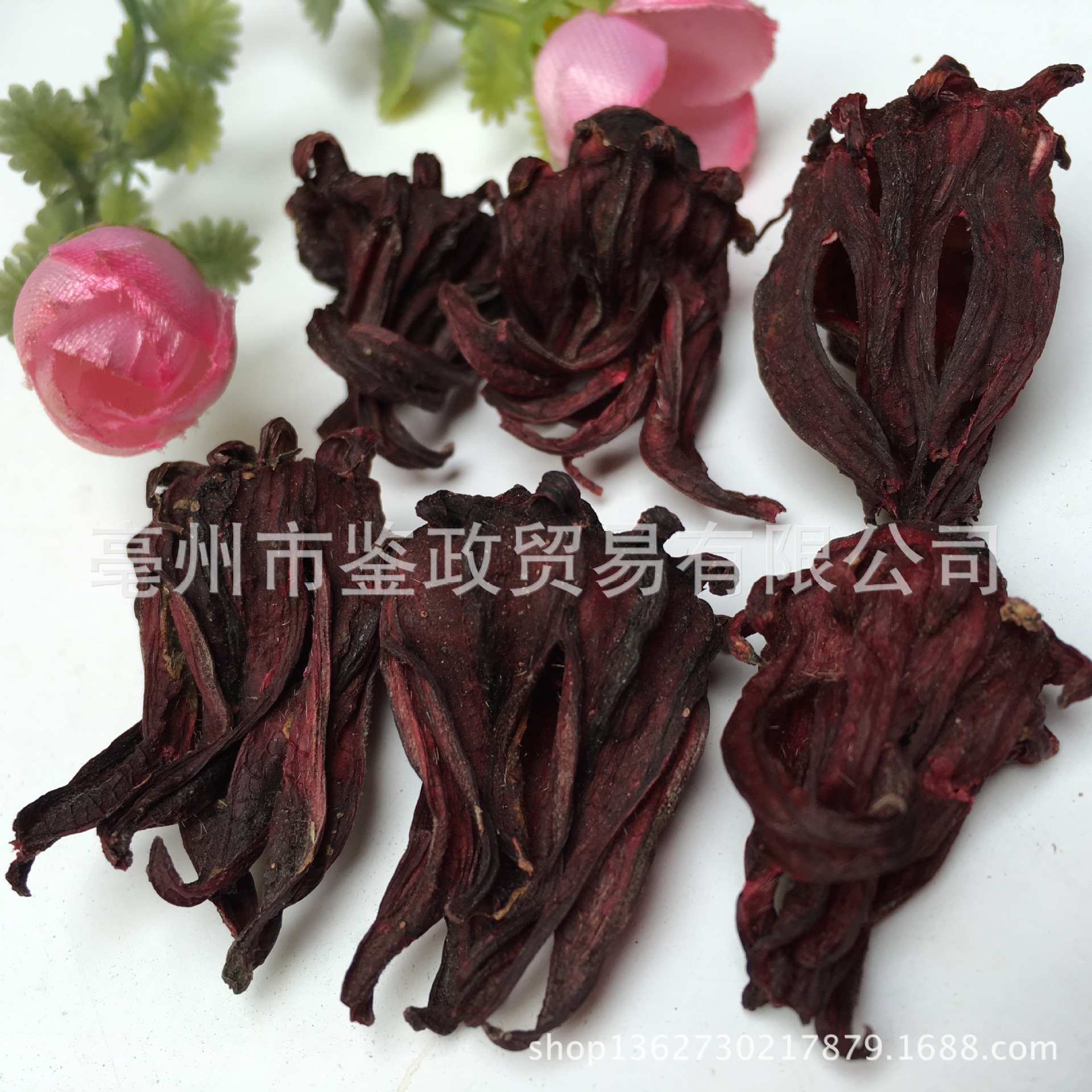 Dried Roselle Hibiscus Mei Gui Qie Loose Petals Herbal Tea Ingredient 500g specifications