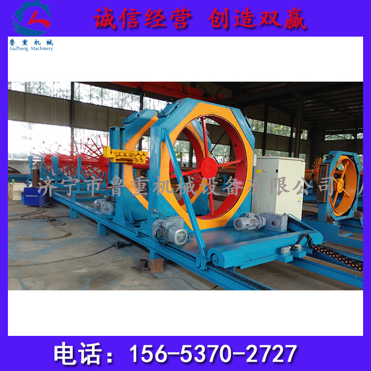 山东厂家生产数控钢筋笼滚焊机  2.5米大型全自动滚笼机价格