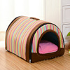 Pet supplies manufacturers semi -enclosed tunnel -type dog nest cat nest pet nest pet cushion