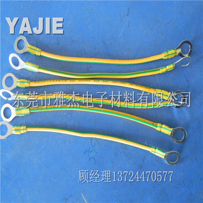 紫铜镀锡法兰静电跨接线，150mm镀银静电跨接线，纯铜镀锡连接线