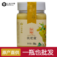 一件代发云南特产 云南中蜂高原特产农家枇杷蜂蜜500g