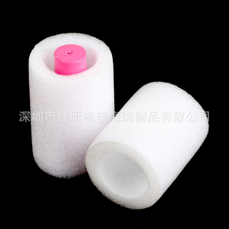 玻璃易碎品珍珠棉管包装  瓶装化妆品防撞耐压epe珍珠棉管