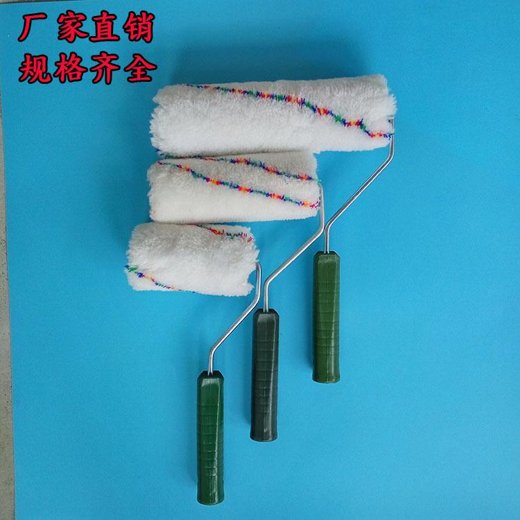 4寸6滚筒刷乳胶漆油漆涂料刷墙墙工具刷涂料中毛滚筒高效涂装