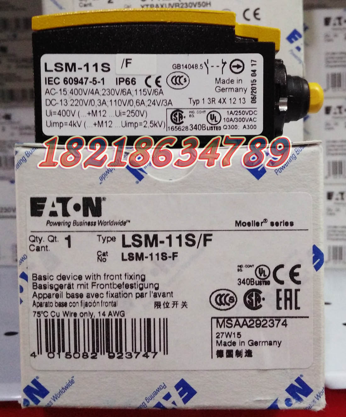 EATON限位开关LSM-11S/F正品现货