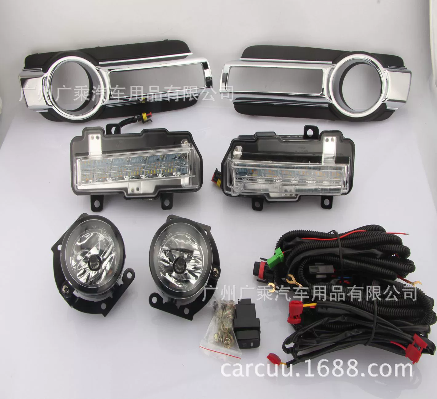 Подсветка дневного света Mitsubishi Pajero V93V97 LED, для Pajor Ren, световые фары дневного режима
