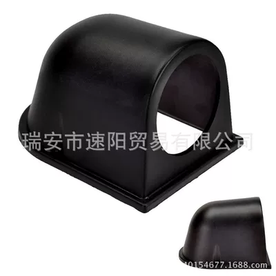 2 düymlük 52MM Dəlikli Qara Cihaz Çərçivəsi Quraşdırma Qapağı