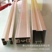 高隔断铝型材 办公家具铝材 衣柜推拉门型材 佛山厂家批发