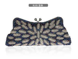 现货供应手工包珠绣包晚宴包礼服包新娘包06007
