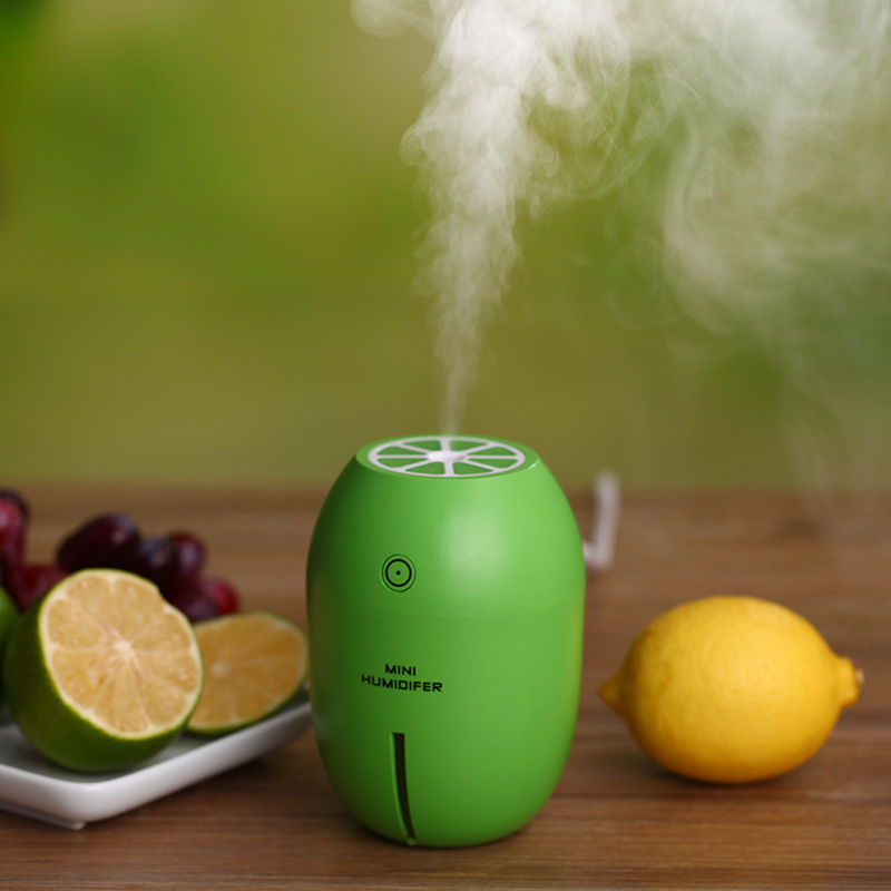 Mini lemon humidifier usb Nightlight vehicle atmosphere Humidifier source Manufactor Special Offer Discount