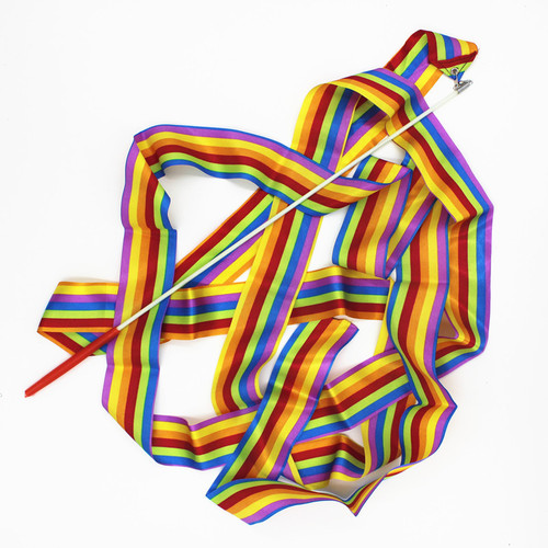 Rice artistic gymnastics ribbons wholesale professional dance performance props art bodybuilding ribbons children's toys streamers