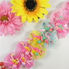 Children's hairgrip with bow, hair accessory, cloth, cartoon resin, wholesale