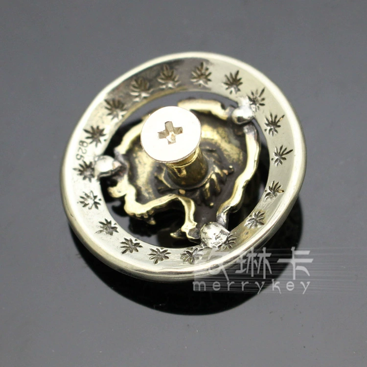 Decorations, copper brass stone inlay, coins