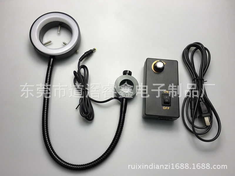 厂家直销 特价推荐 万向光源 高档蛇形显微镜LED光源 RX-G27-61