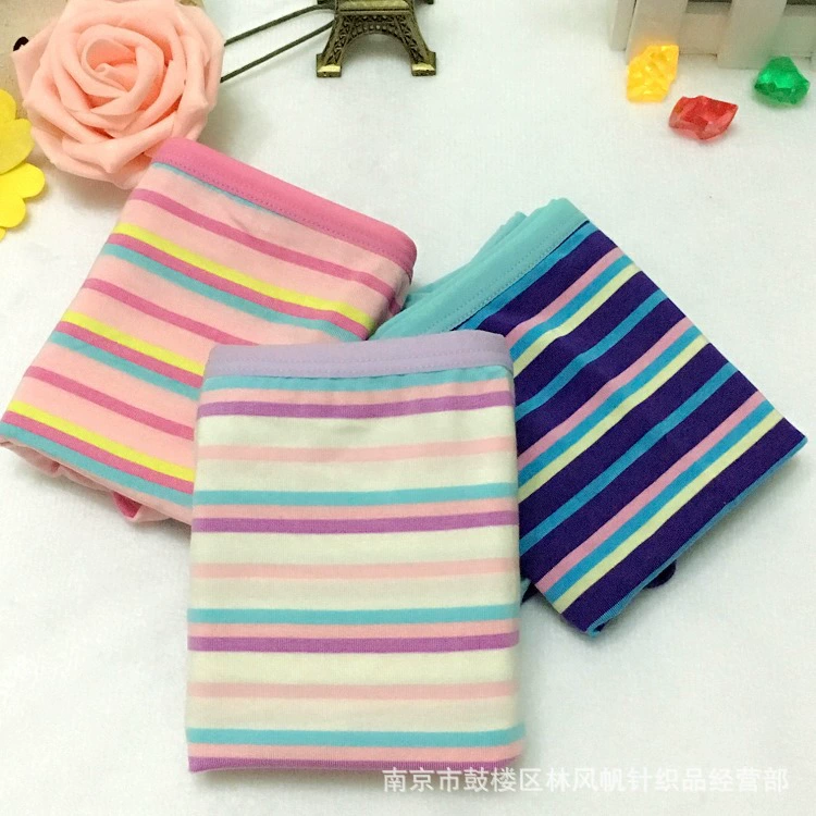 Дай Эньфэн 3926 Госпожа Г Girls Moder Cotton Navy Striped Seal Seal Limading Corner Box Pants