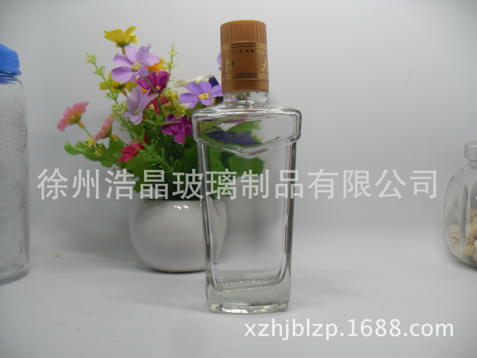 厂家定做玻璃酒瓶250ml保健酒瓶 药酒瓶液体玻璃瓶 原液玻璃瓶