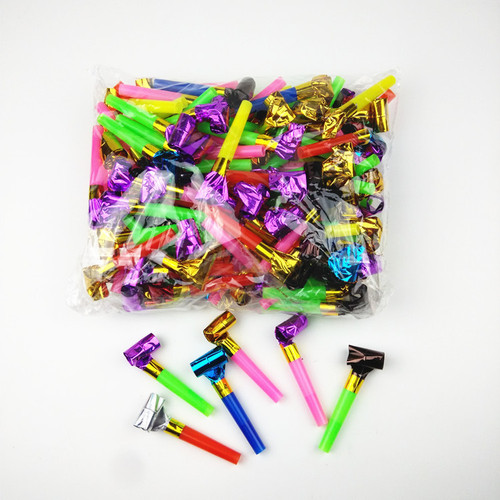 Small whistle wholesale small dragon whistle cheerleader party birthday party long nose whistle children cheering props