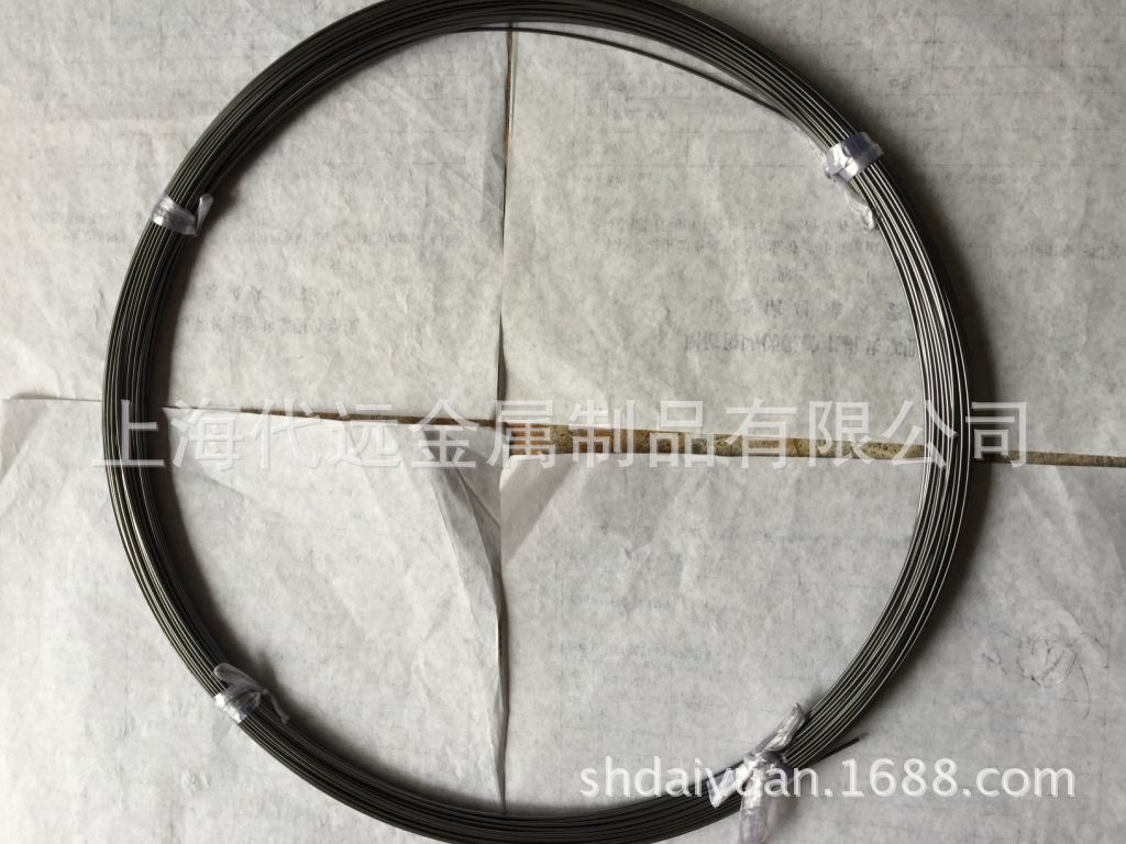 供应钛镍丝 钛镍记忆合金棒丝 渔具、眼镜、文胸配件用 现货多