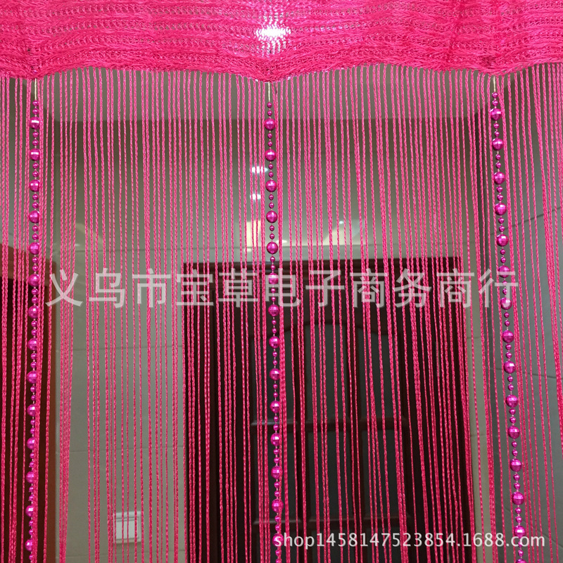 Special offer 1*2 earth bead thread curtain/partition porch curtain/decorative curtain/door curtain wedding curtain tassel curtain