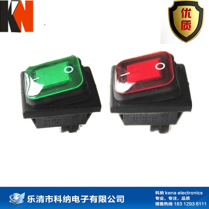 厂家直销防水防尘KCD4船型开关机械电源开关25*32防水船型开关