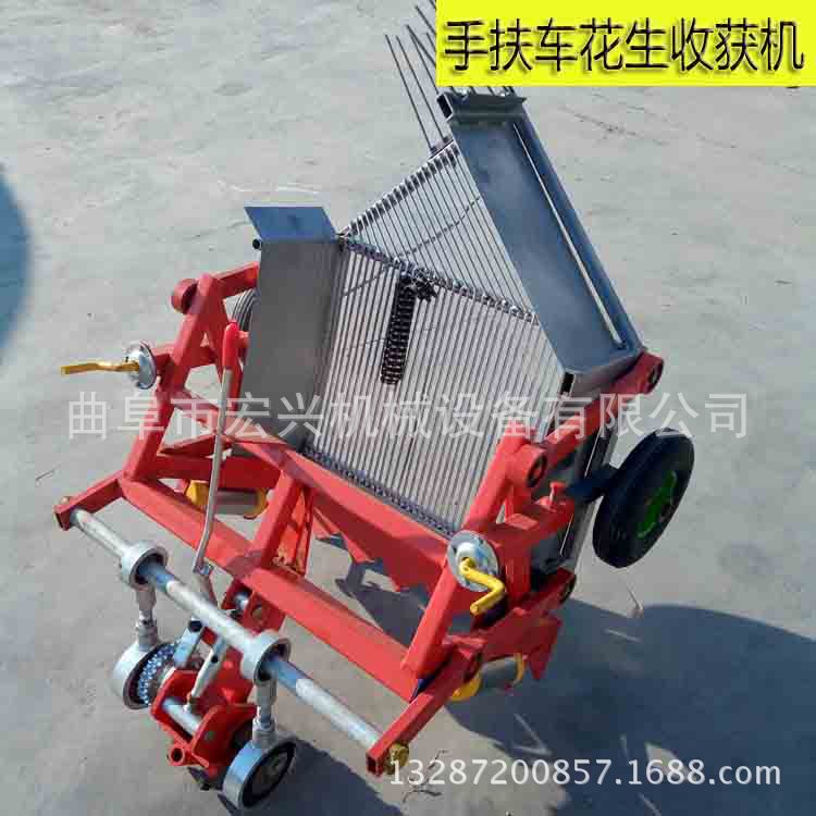四轮平地种植收获机 热销花生收获机