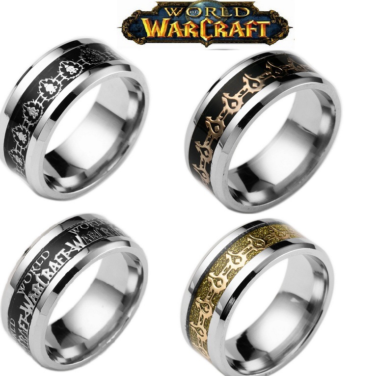 周边戒指 男女指环 钛钢饰品 钛钢戒指批发