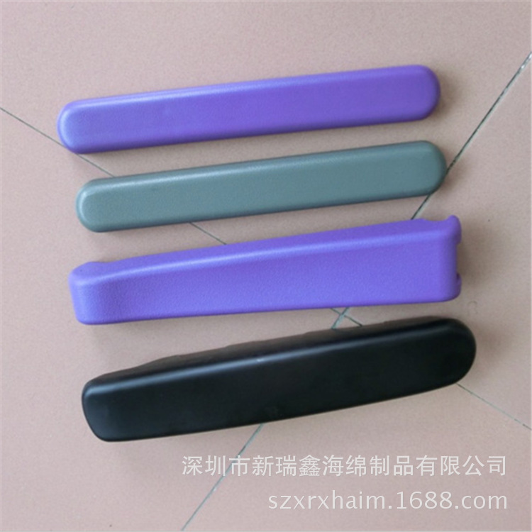 深圳新瑞鑫供应PU发泡自结皮椅子扶手 动车座椅扶手加工定制